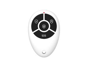 Daewoo Security - Télécommande Alarme sans Fil WRC301 - Activation Désactivation Mode Maison SOS - Pile CR2032 Incluse - Compatible Alarme Daewoo Touch/Touch XL (AM301 / AM302)
