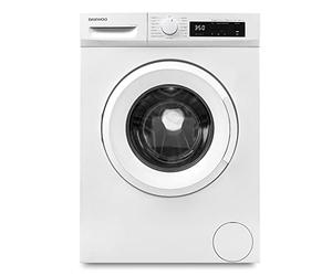 Daewoo WM914T1WA0DE Machine à laver à chargement frontal, 9 kg, 1400 tr/min, moteur Advanced Inverter, 15 programmes dont 15 min programme court, AquaStop, blanc