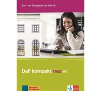 DaF kompakt neu A1 - Livre + cahier Livre et cahier d'exercices - Collectif - Klett Maison Des Langues - broché - Méthode de langue