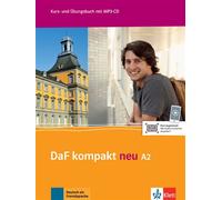 DaF kompakt neu A2 - Livre + cahier Livre et cahier d'exercices - Collectif - Klett Maison Des Langues - broché - Scolaire / Universitaire