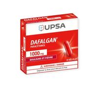 Dafalgan 1000mg boite de 8 Gélules