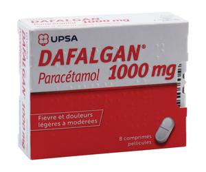 Dafalgan 1000mg Paracétamol 8 Comprimés Pelliculés