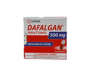 Dafalgan 500mg boite de 16 gélules
