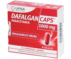 DAFALGAN CAPS 1000mg - Gélules Capsule(S) 8 pc(s)