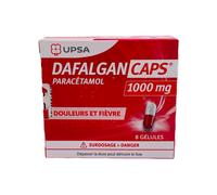 Dafalgancaps 1000mg boite de 8 gélules
