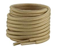 Dafannis Lacet de Botte, Lacets Ronds de Randonnée, de Travail, de Sport, de Trekking - Lacets Chaussures Indéchirables pour Chaussures D'extérieur, 2 Paires Lacet (Ø 4 mm)