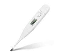 Daffodil HPC300 - Thermomètre Électronique Fièvre Médical - Nourisson Bébé Enfant Adulte Ovulation - Mesure rectale, axillaire et buccale - Numérique, Lecture Rapide, Précis, Mémoire de température