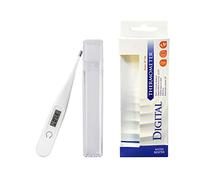 Daffodil HPC350 - Thermomètre Medical Électronique pour la Fièvre-Thermomètre pour Bébé Enfant Adulte-Mesure rectale buccale axillaire-Numérique à Lecture Rapide Précis sans Mercure- Blanc