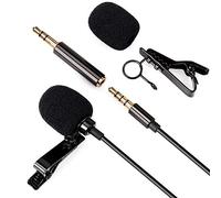 Daffodil MCP100B Micro Cravate Jack 3.5mm avec Réduction Bruit, Polyvalent