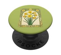Daffodil Radiance, la Fleur de Naissance du Mois de Mars PopSockets PopGrip Adhésif