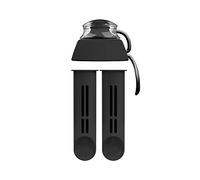 Dafi Bouteille filtres de Remplacement du Filtre - 2-Pack et de Nouvelles Bouteille Couvercle - Profitez de sains et Savoureux Eau Partout Où Vous Allez, Anthracite