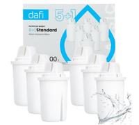 Dafi Cartouches Filtrantes à eau Classic Lot de 6 pcs. - Améliorent le goût et la qualité de l'eau, Compatible avec Brita Classic, Filtre Carafe - Préviennent les calculs rénaux - Cartouche Filtrante