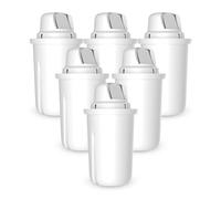 Dafi Cartouches Filtrantes à eau Classic Lot de 6 pcs. - Améliorent le goût et la qualité de l'eau, Compatible avec Classic, Filtre Carafe - Préviennent les calculs rénaux - Cartouche Filtrante