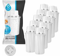 Dafi Cartouches filtrantes universelles Filtre à eau, plastique, blanc, 10 pièces