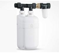 Dafi Chauffe-eau instantané 3,7 kW jusqu'à 11 kW avec groupe de raccordement + vanne d'arrêt (9 kW)