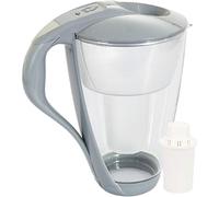 DAFI Filtre à eau en verre classique avec 1 cartouche filtrante Graphite 2 l