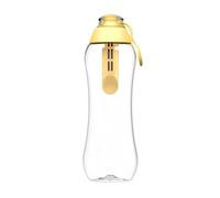 Dafi Gourde Filtrante Soft, 0,5 l Jaune, 1 Filtre à Charbon Actif, Sans BPA Bouteille d'eau, Filtre le Chlore et autres contaminants - Gourde Sport, Gourde Paille, Bouteille d'eau de Sport