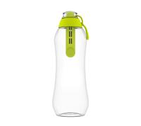 Dafi Gourde Filtrante Soft, 1 Filtre à Charbon Actif Céladon 0,7 L - Filtre le Chlore et autres contaminants, Gourde Sport Transparente, Bouteille Filtrante Sans BPA, Gourde Paille, Bouteille d'eau