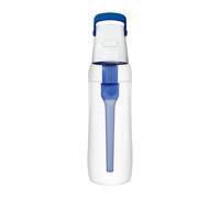 Dafi Gourde Filtrante SOLID, 1 Filtre à Charbon Actif, Bleu 0,7 L - Sans BPA Bouteille d'eau, Filtre le Chlore et autres contaminants - Gourde Sport, Gourde Paille, Bouteille d'eau de Sport