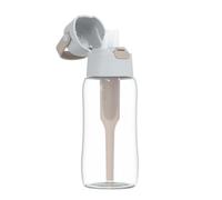 Dafi Gourde Filtrante SOLID, 1 Filtre à Charbon Actif, Cappuccino 0,5 L - Sans BPA Bouteille d'eau, Filtre le Chlore et autres contaminants - Gourde Sport, Gourde Paille, Bouteille d'eau de Sport