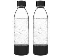 Dafi PushAir 0,7 l bouteille gazeuse set de 2 noir