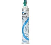 Dafi PUSHAIR Cartouche de CO2 pour saturateur - Cylindre de gaz pour siphon, boissons gazeuses rafraîchissantes, 60 l d'eau