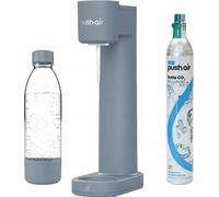 Dafi PushAir Saturator avec cartouche de CO2 + bouteille de 0,7l en acier