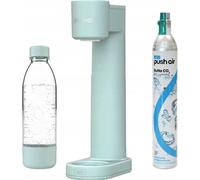 Dafi PushAir Saturator avec cartouche de CO2 + bouteille de 0,7l Menthe
