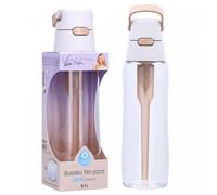 Dafi – Gourde filtrante SOLID – 1 filtre charbon actif – Sans BPA – Cappuccino 0,7 L