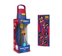 DAFI SOLID Bouteille filtrante FC Barcelona 0,7 l avec filtre - Original, sans BPA, idéale pour l'entraînement, l'école et pour les fans de football