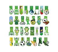 DAFNE 30 pièces Marque-pages pour enfants, cadeaux de football pour garçons, calendriers de l'Avent pour ados, cadeaux sympas pour ados, cadeaux du Père Noël secret