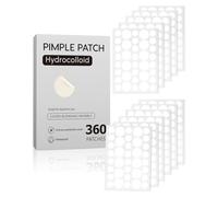 DAFNE 360 Pièces Pimple Patches, Hydrocolloïde Acné Patch, Invisible Naturel Patch Bouton, Patch Bouton Acne, Utilisation de Jour et de Nuit, 2 en 1, Avec Huile De Tea Tree Et Acide Salicylique
