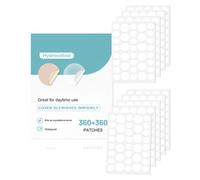 DAFNE 720 Pièces Pimple Patches,Hydrocolloïde Acné Patch,Invisible Naturel Patch Bouton,Patch Bouton Acne,Utilisation de Jour et de Nuit,2 en 1, Avec Huile De Tea Tree Et Acide Salicylique,Style B