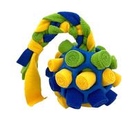 DAFORERAL Balle à renifler interactive pour chiens | Jouet puzzle résistant aux morsures pour chiens de petite et moyenne taille | Jeu d'enrichissement pour chiens | Distributeur de friandises