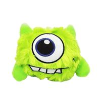 DAFORERAL Balle rebondissante interactive pour chien, jouet vibrant en peluche avec son pour chiens et chats, balle sautante, en forme de monstre, fonctionne avec piles, pas de piles incluses (V 1)