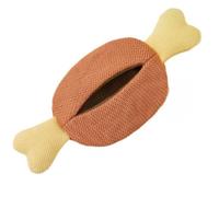 DAFORERAL Jouet à renifler pour chien pour distribution de friandises, jouet puzzle pour chiens avec maille et tissu Oxford, stimulation mentale et entraînement au travail du nez (os)