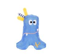 DAFORERAL Jouet couineur en peluche pour petit chien, monstre Corgi auto-divertissant, jouet à mâcher durable pour la dentition, amusant et consommant de l'énergie, 12 x 12 cm, tissu Oxford