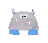 DAFORERAL Jouet couineur en peluche pour petit chien, monstre Corgi auto-divertissant, jouet à mâcher durable pour la dentition, amusant et consommant de l'énergie, 12 x 12 cm, tissu Oxford