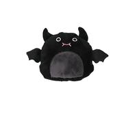 DAFORERAL Lot de 2 jouets en peluche à l'herbe à chat sur le thème d'Halloween - Motif diable mignon pour chat, doux et durable pour mordre, mâcher et donner des coups de pied (diable noir)
