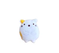 DAFORERAL Mini jouet couineur froissé pour chien, petit jouet en peluche pour chiots et chats, formes d'animaux mignons avec BB couineur et hochet papier, jouet à mâcher doux pour petits animaux de