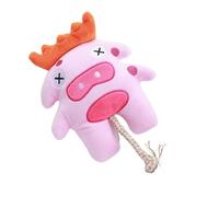 DAFORERAL Sea Monster Jouet en corde de coton pour animal domestique, jouet interactif à tirer et à mâcher pour chiots et petits chiens, jouet doux durable pour chats et chiens, jeu d'intérieur