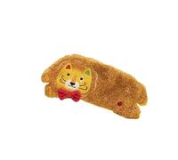 DAFORERAL Tapis jouet froissé pour chien, tapis à mâcher en peluche douce pour chiots, lit confortable, respirant, lavable et confortable, soulage l'anxiété et l'excès d'énergie (petit lion)