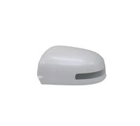 DAFQWEYU Compatible avec Outlander 2013 2014 2015 2016 2017 2018 Couvercle de rétroviseur extérieur, coque latérale de porte d'aile (côté gauche noir)(Pearl White Left)