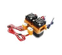 DAFSXZQR Upgrade Maker Bot Mental MK8 Buses à Double tête 12 V Extrudeuse de 0,4 mm Double tête d'impression pour pièces 3D Filaments de 1,75 mm compatibles avec