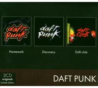 Daft Punk - Coffret 3 CD : Daft club / Homework / Discovery