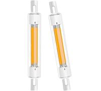DafuDaGui Ampoules R7S LED 118mm Dimmable, 30W Équivalent 300W Ampoule Halogene R7s 118mm, Blanc Chaud 3000K 3000LM, Sans Scintillement CRI>90, 360° AC220-240V, Lot de 2