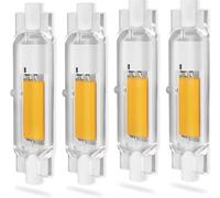 DafuDaGui Ampoules R7S LED 78mm 20w Dimmable, Équivalent 200W Ampoule Halogene R7s J78mm, Blanc Froid 6000K 2000LM, CRI>90 Sans Scintillement, 360° AC220-240V, Lot de 4