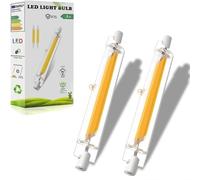 DafuDaGui Ampoules R7S LED 78mm Dimmable, 10W Équivalent 100W Ampoule Halogene R7s J78mm, Blanc Chaud 3000K 1000LM, CRI>85 Sans Scintillement, 360° AC210-240V, Lot de 4