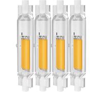 DafuDaGui Ampoules R7S LED 78mm Dimmable, 20W Équivalent 200W Ampoule Halogene R7s J78mm, Blanc Chaud 3000K 2000LM, CRI>90 Sans Scintillement, 360° AC220-240V, Lot de 4