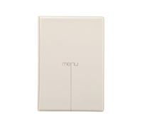 DAG Style Porte-Menu Ligne Risto, Format A5, Couleur Sable, fabriqué en Italie, pour Feuilles 21x14,8cm
